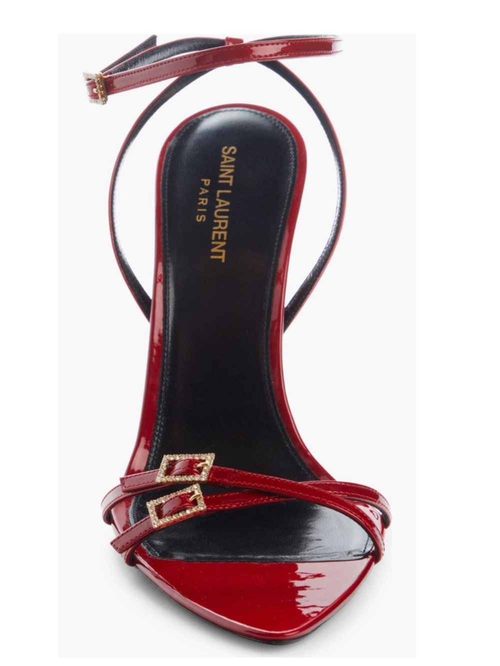 Saint Laurent 110mm Nuit sandals in Tibet Ted - Picture 17 of 17